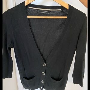 LIKE NEW designer Club Monaco wool knit cardigan
